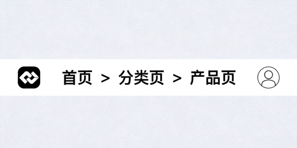 面包屑导航示例，展示如何在网站中使用面包屑导航